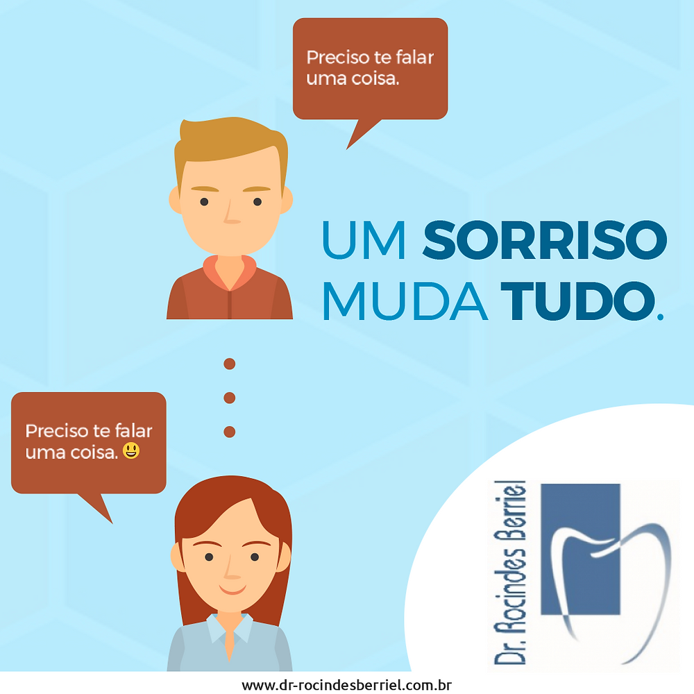 Um sorriso muda tudo