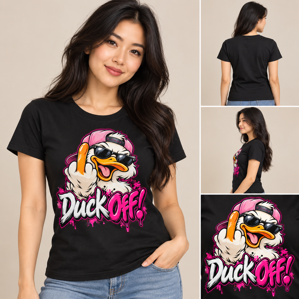 Duck Off Pink
