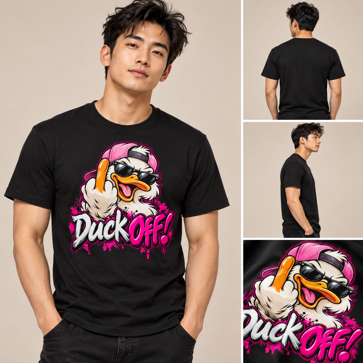 Duck Off Pink