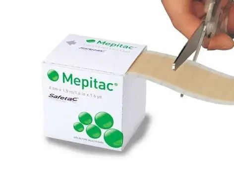 縮圖：Mepitac柔軟矽膠溫和固定膠帶(1盒)