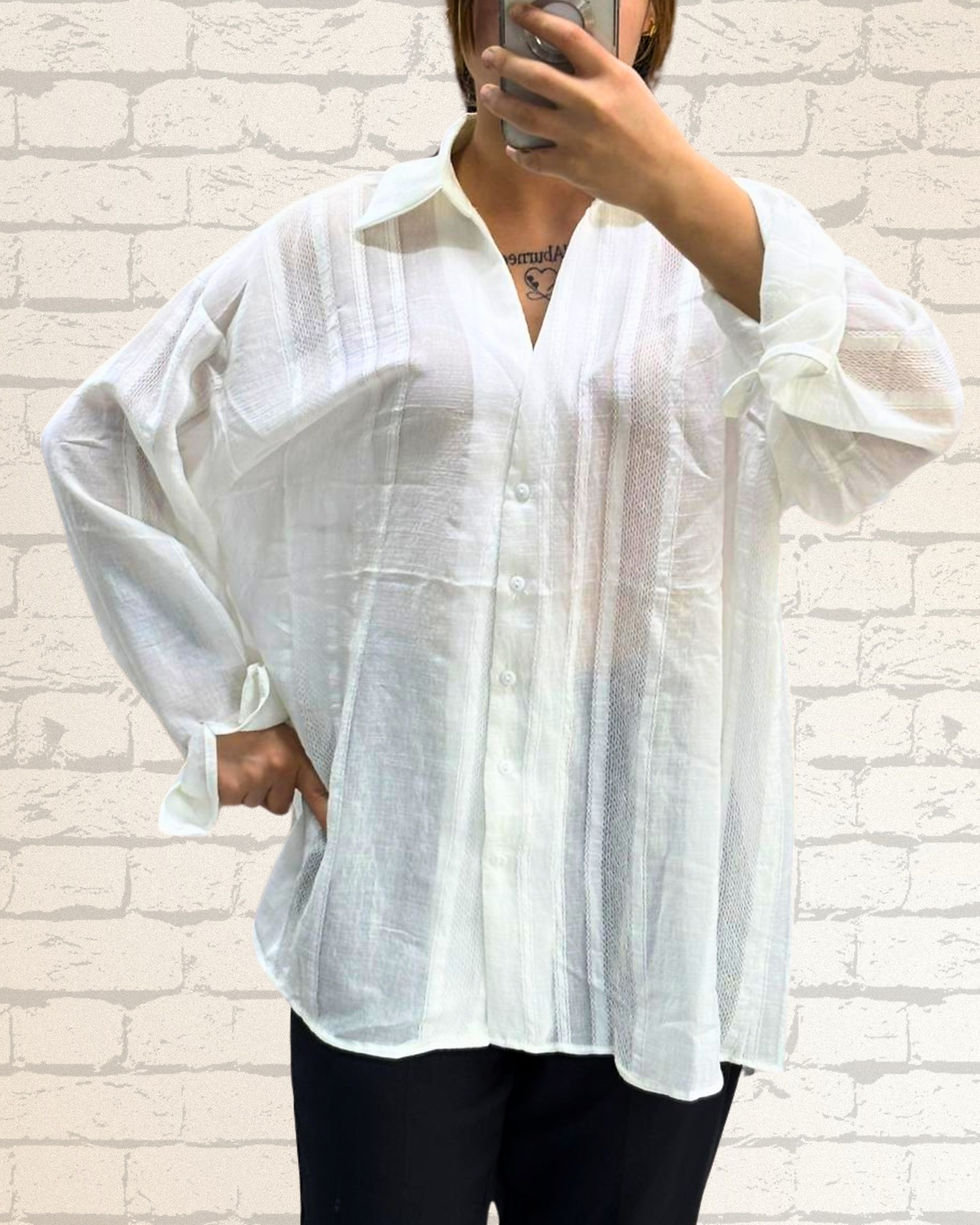 Thumbnail: 🌸Premium Transparan Oversize Gömlek