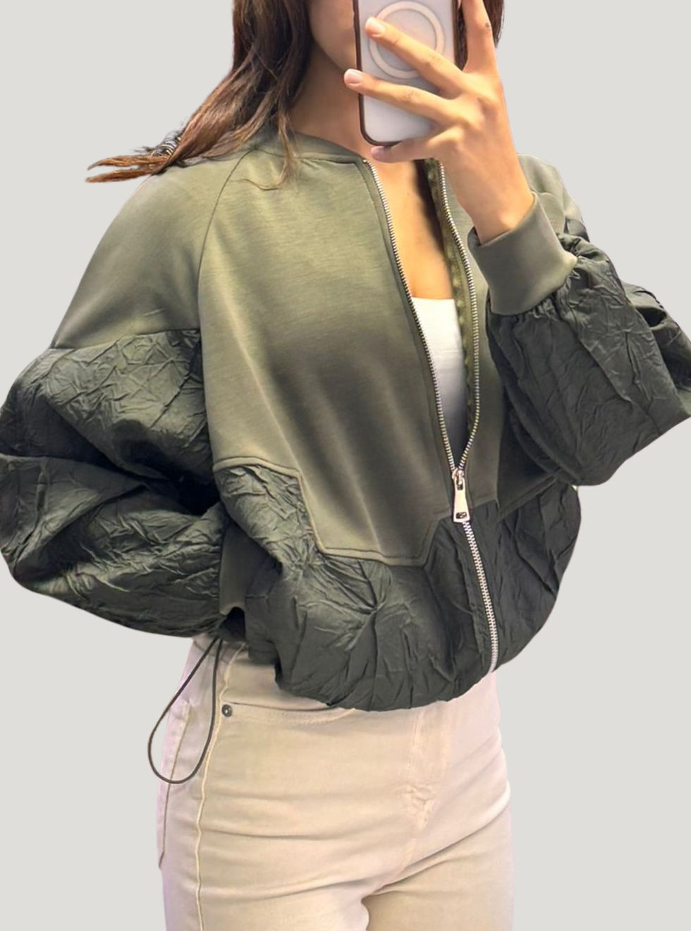 Thumbnail: 🌸Scuba Premium Ayarlanabilir Stoperli Bomber Ceket