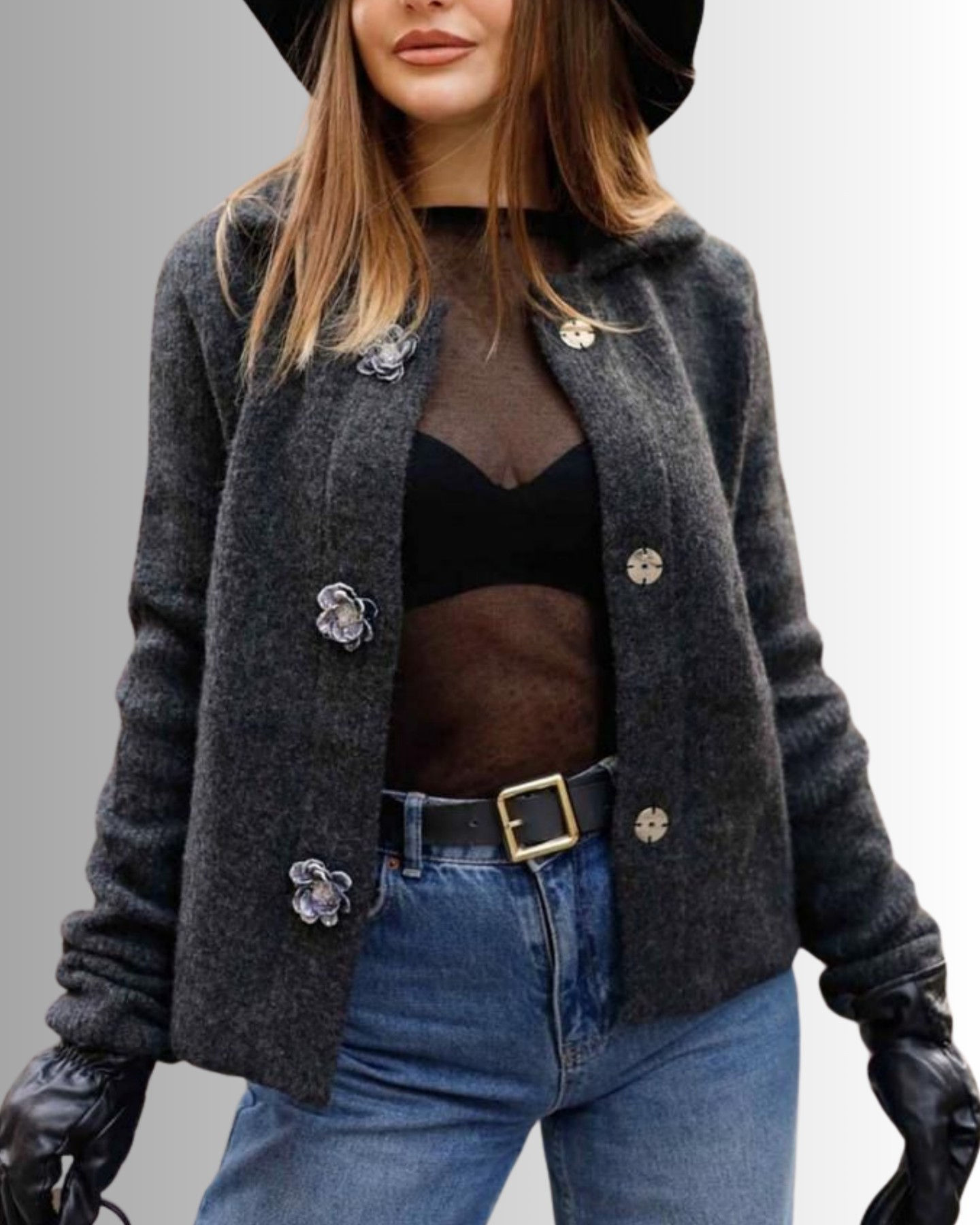 🌸Premium Ultra Soft Ceket/Kaban