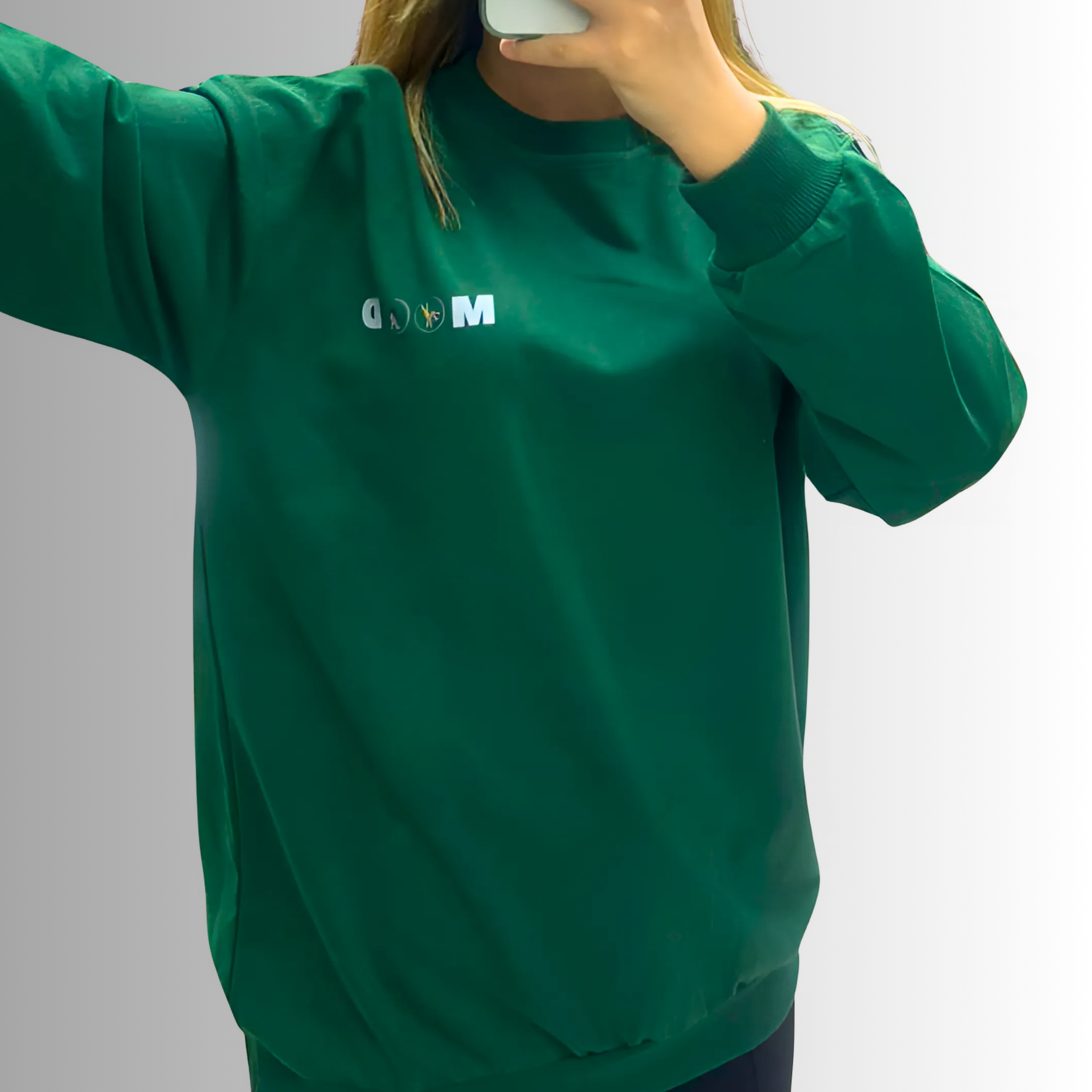 MOOD GÖĞÜS BASKILI 2 İPLİK SWEATSHİRT