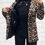 Thumbnail: Leopar desenli, astarlı ve kulplu blazer ceket