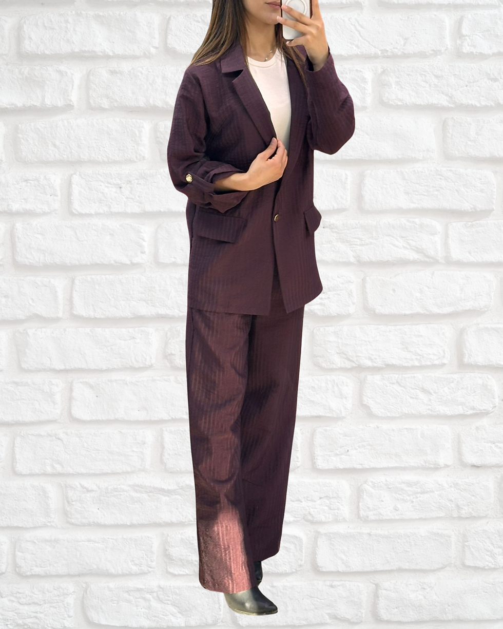 Küçük resim: Trend Pantolonlu Ceketli Takım