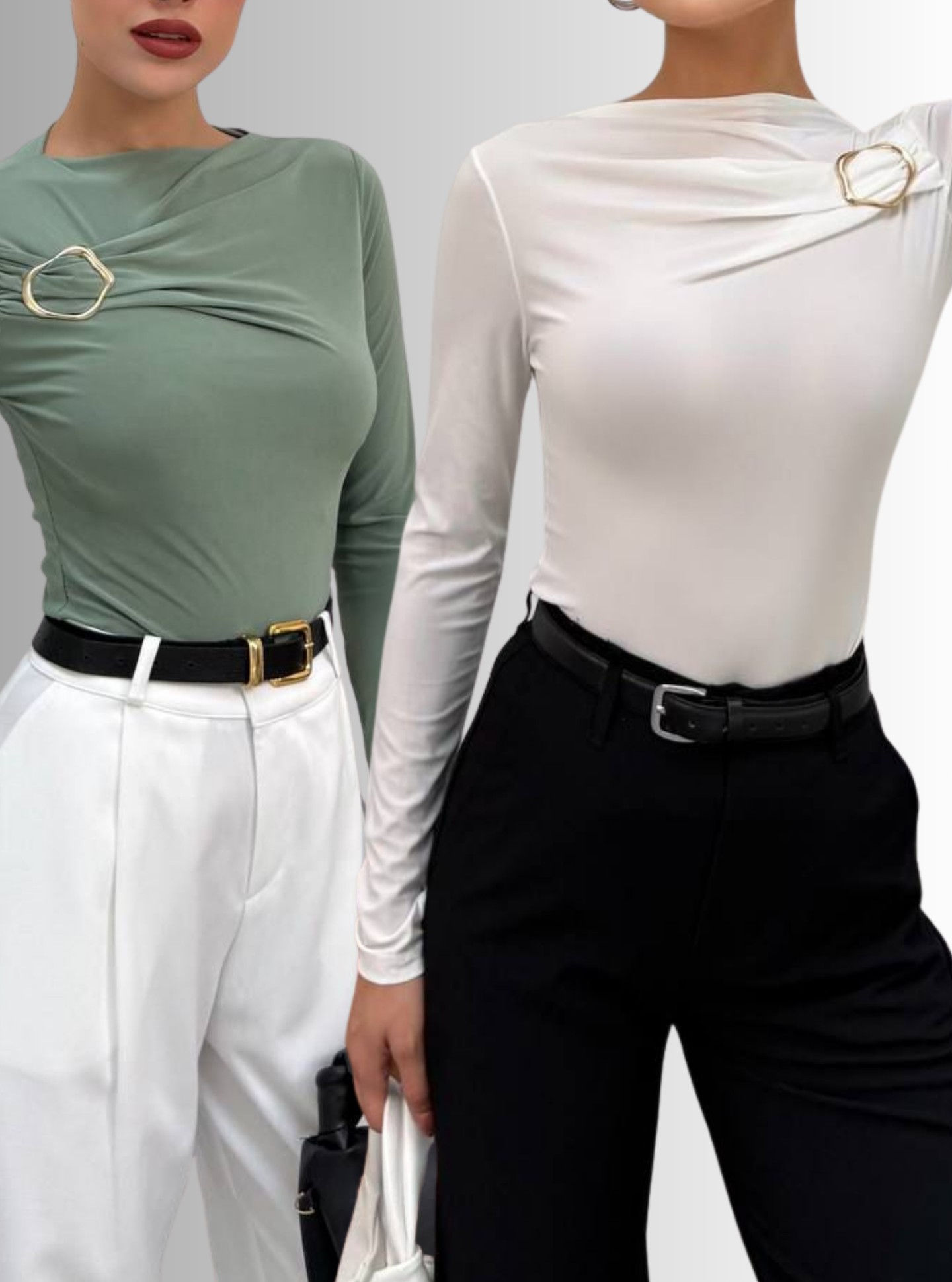 🌸Gold Tokalı Sandy Çok Esnek Body