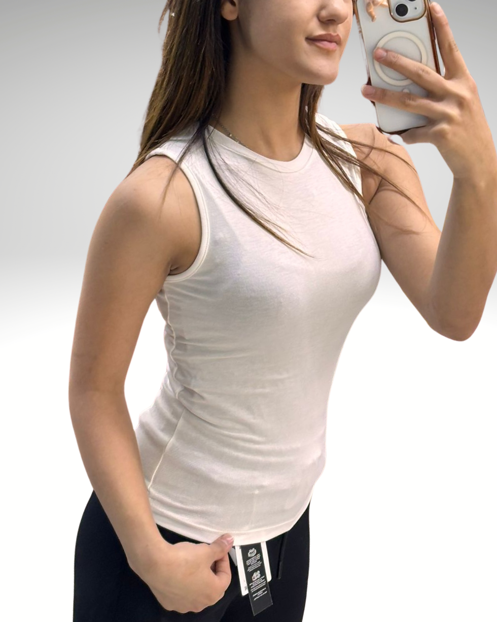 Thumbnail: Modal kumaş sıfır kol içlik/bluz