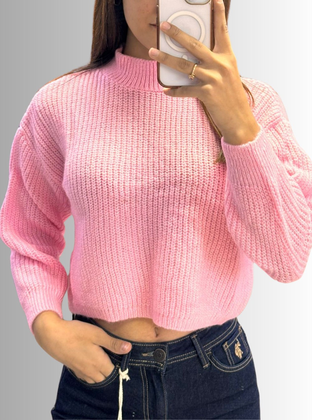 🌸Yumuşacık Crop Kazak