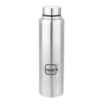 Basik Aqua Pro Stainless Steel Single Wall Water Bottle