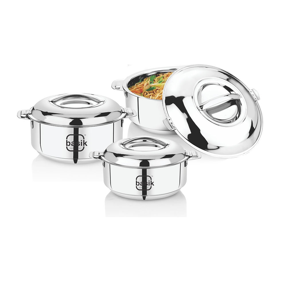 Thumbnail: Basik Chef Pro Stainless Steel Insulated Casserole