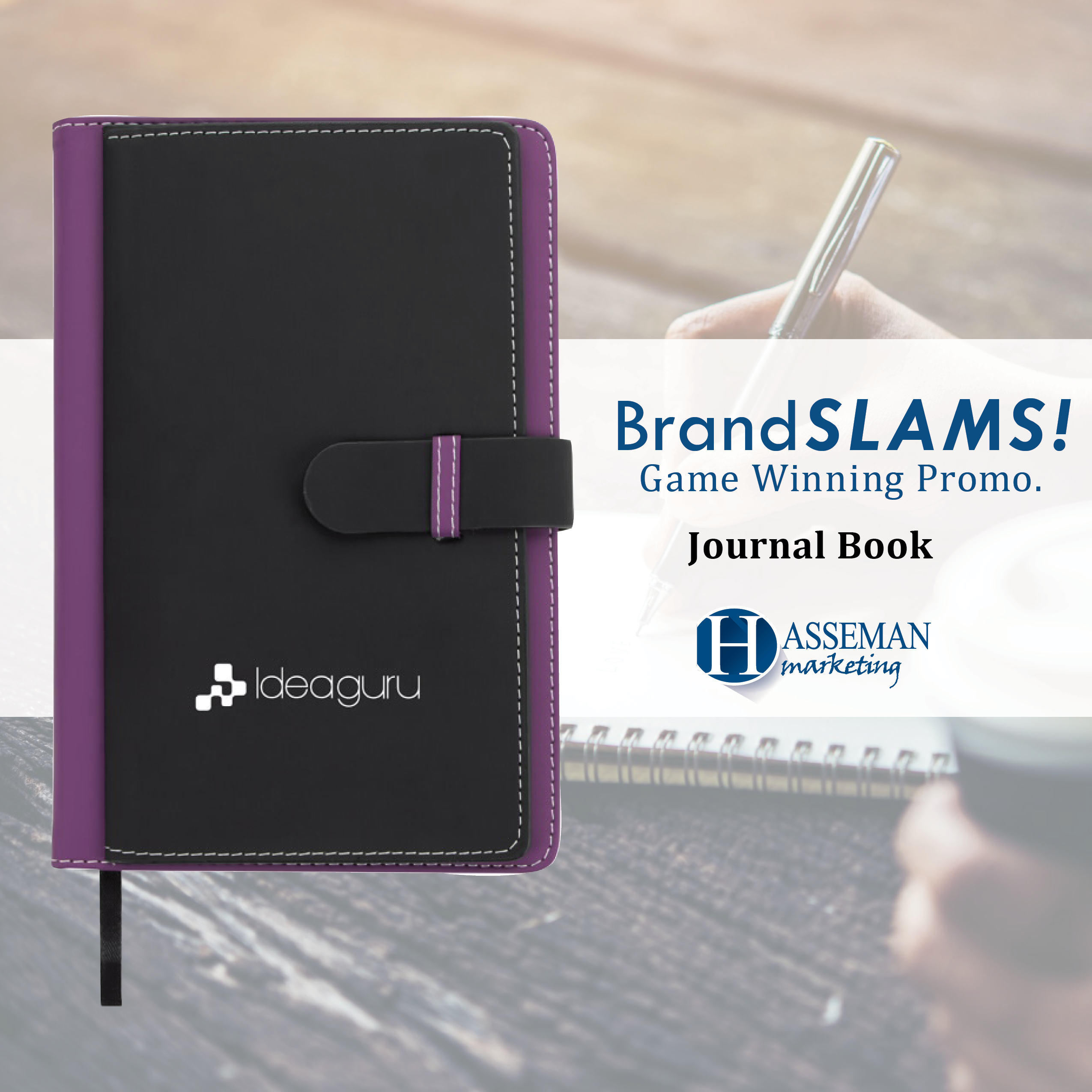 BrandSlams: Stay Organized Journal Book - Hasseman Marketing