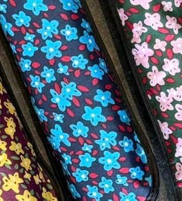 תמונה ממוזערת: מטריה מתקפלת הדפס פרחים