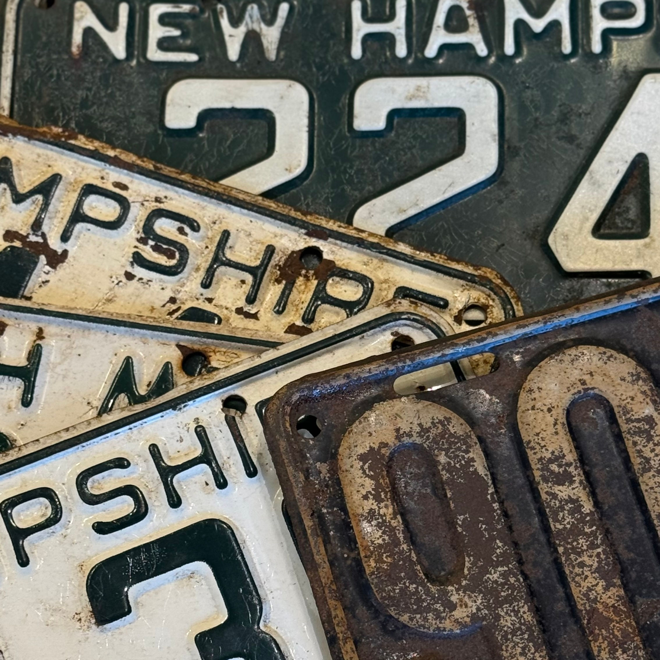 לוחית רכב וינטג׳ 