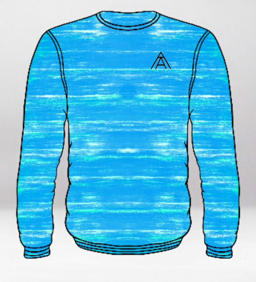 Thumbnail: Bleach Dyed Crew neck Sweater