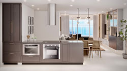 Cozinha com ilha contemporanea
