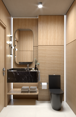 Lavabo revestido