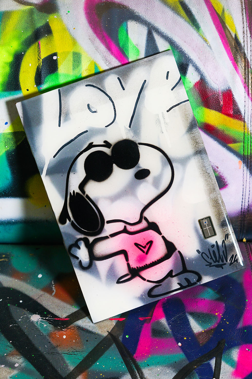 Mini Graffiti Snoopy