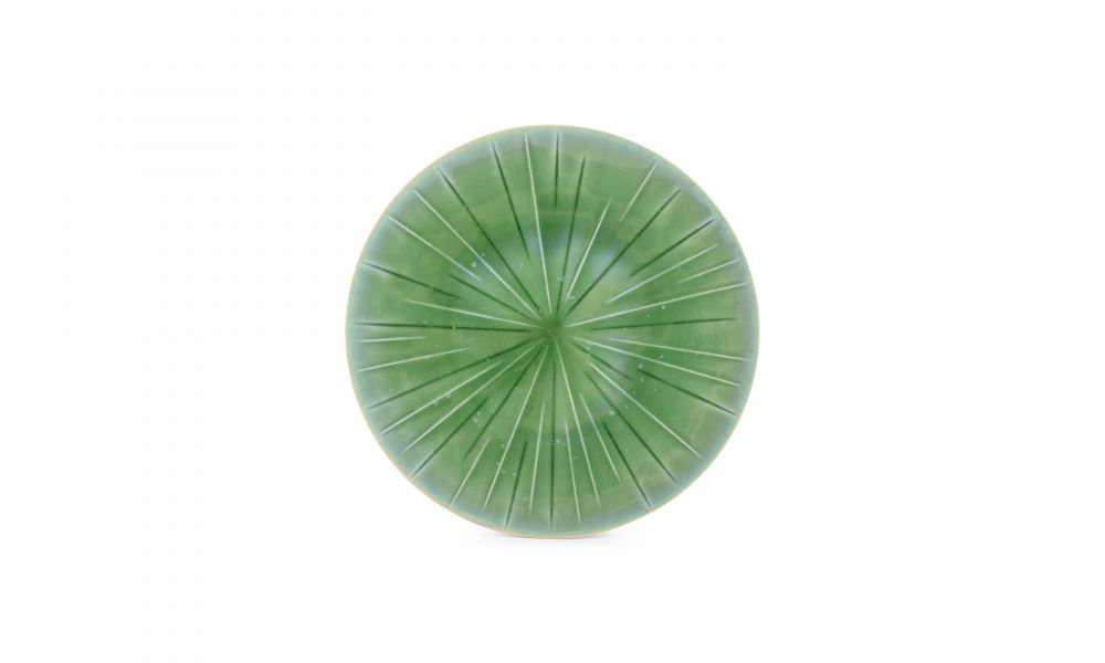 Plate 28cm turquoise Eclipse