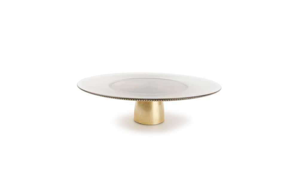 Cake stand 33cm Gold Glint