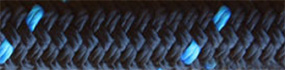 Black w/ Blue