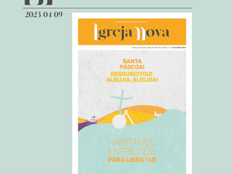 Boletim Igreja Nova 2023-04-09