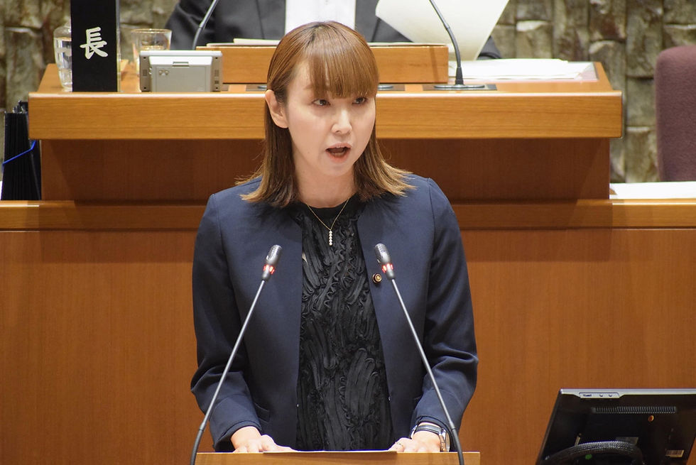 9月議会一般質問①通学時の制服着用について