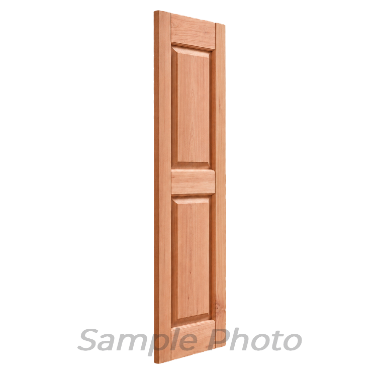 Thumbnail: Raised Panel Shutters - Western Red Cedar