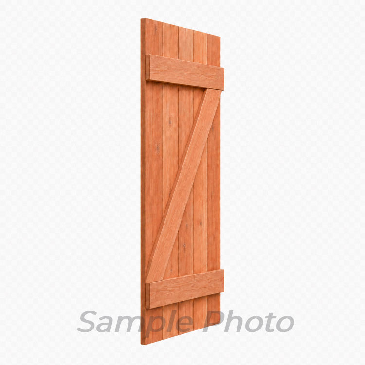Board & Batten Shutters - Western Red Cedar