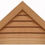 Thumbnail: GVP1136 - 36" base 11/12 pitch Triangle Gable Vent