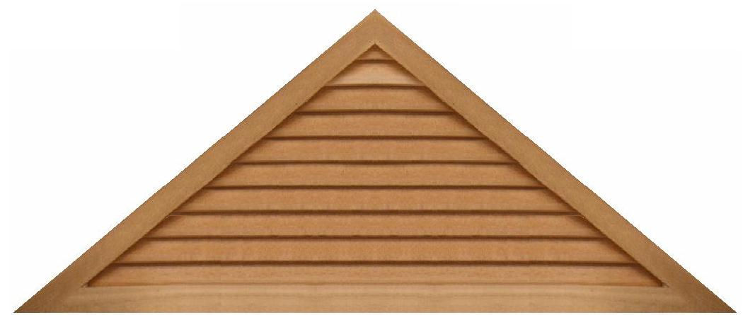 GVP1072 - 72" base 10/12 pitch Triangle Gable Vent