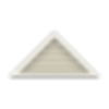 4/12 Triangle Gable Vent - PVC - Standard Jamb - Brick Mould