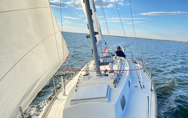 Sailing Barnegat Bay NJ Student Navigation Sailing Lessons Expedition Adventure Vacation - Shakil Ahmed Testimonial.HEIC