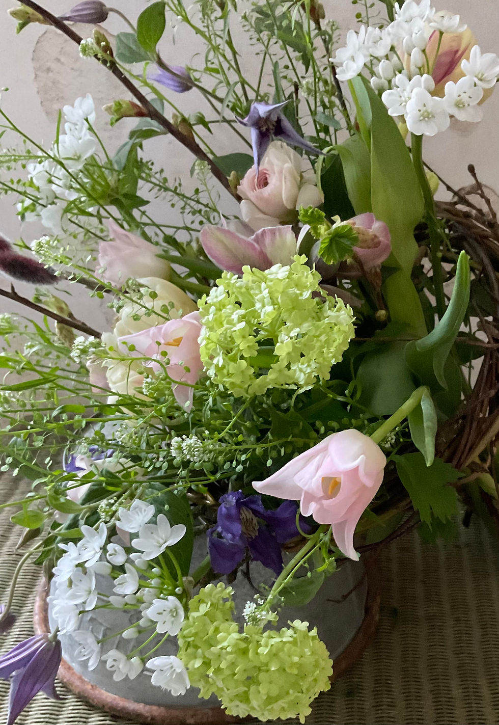 Handtied spring conditioning