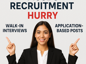 MSSDS Recruitment 2025: Walk-In Interviews and Application-Based Posts Announced