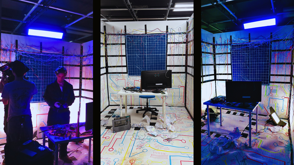 Engineering room set