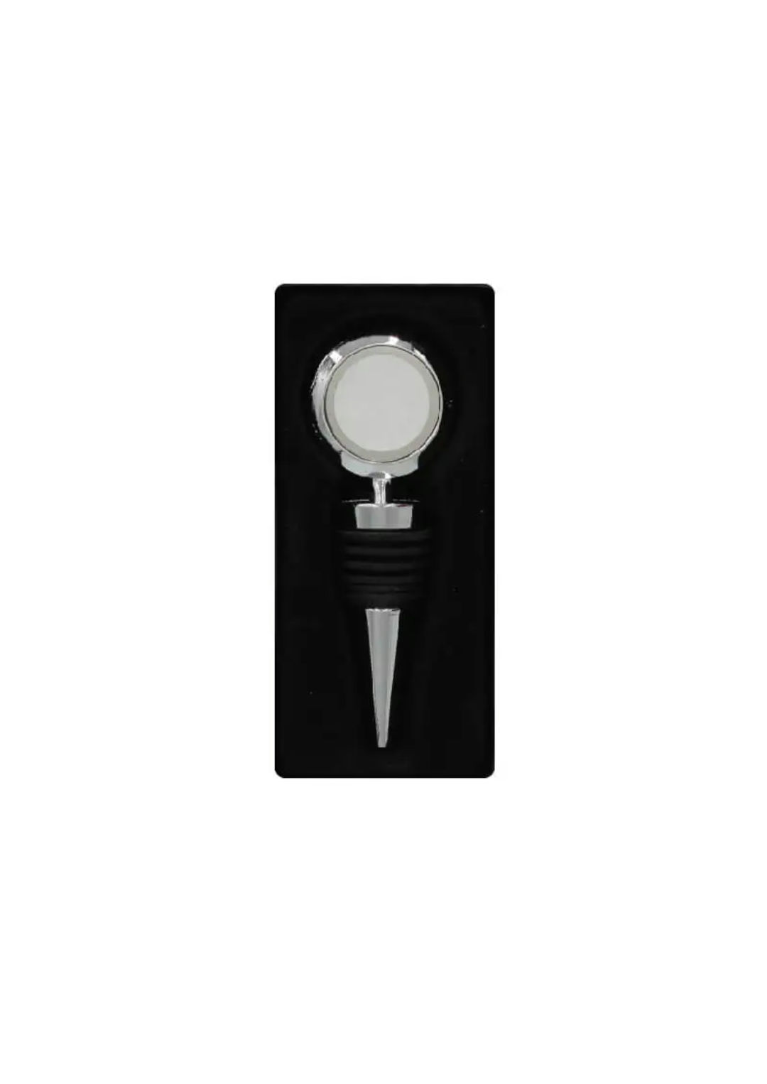 Metal wine stopper