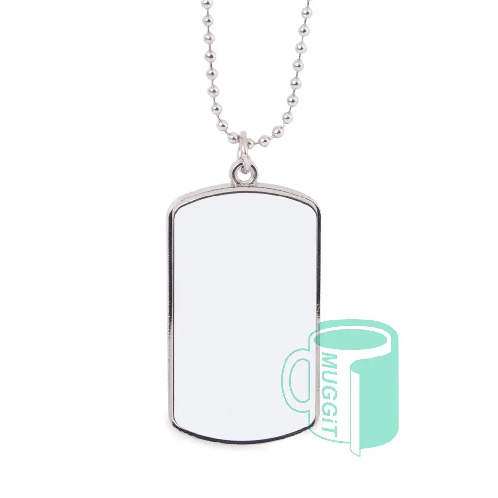 Metal-ID Tag Silver