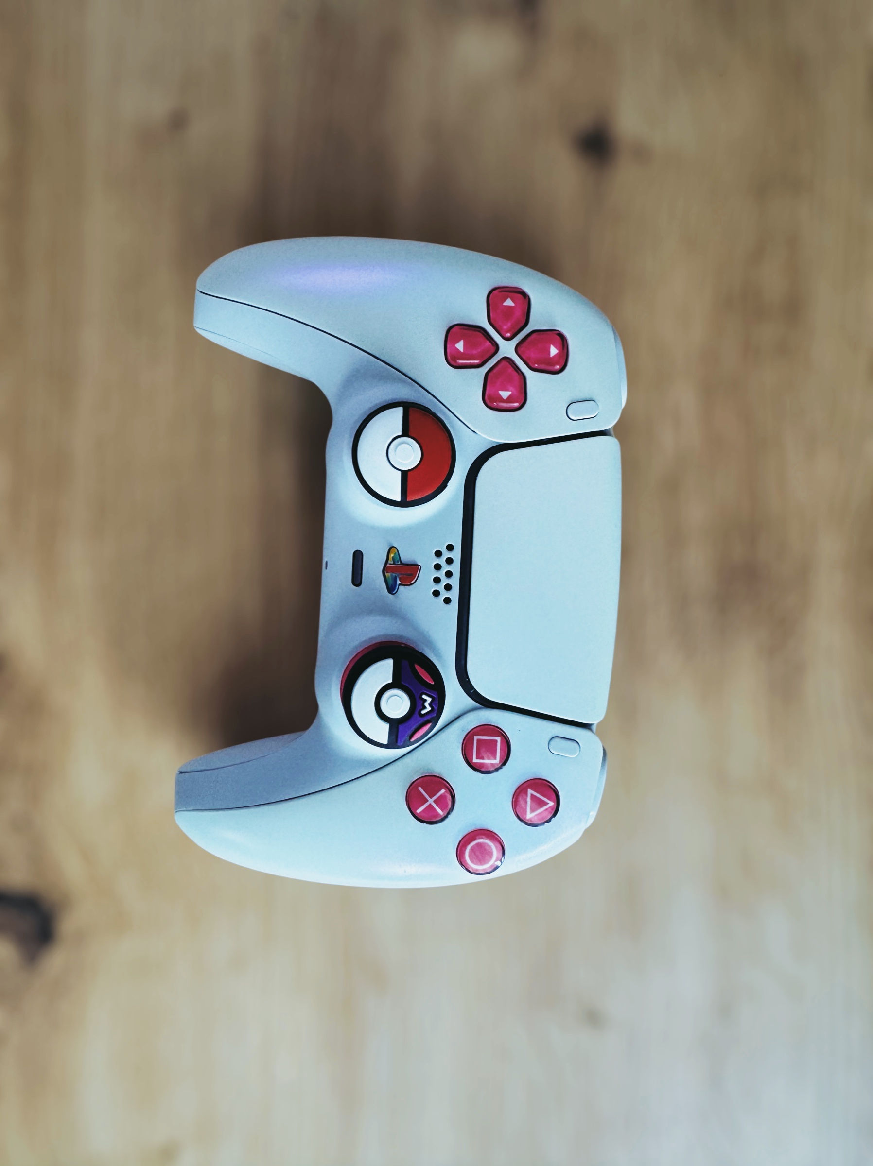 PS5 DualSense Cosmic-Pink Controller – Refurbished mit Hall Effect TMR Sticks