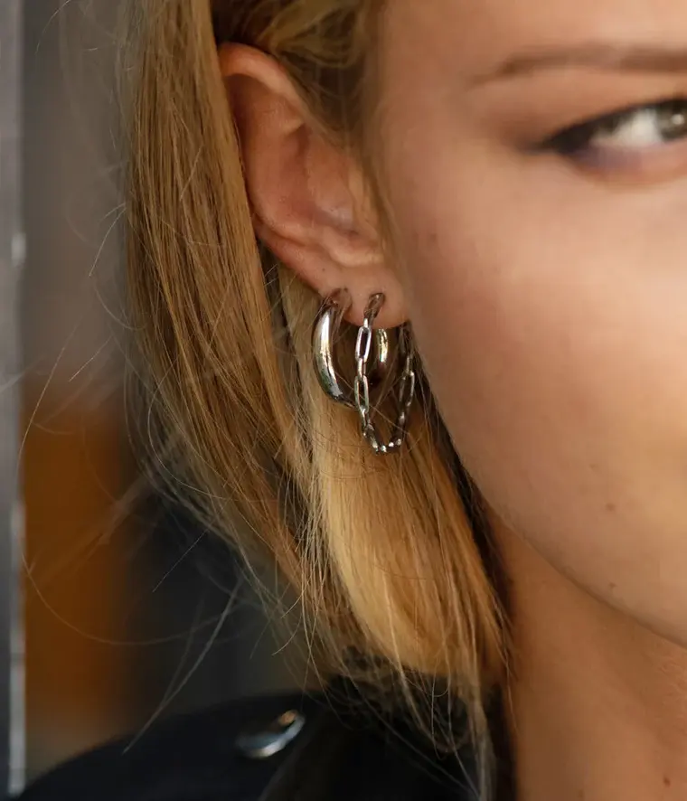 Boucles ZAG bijoux Warhol