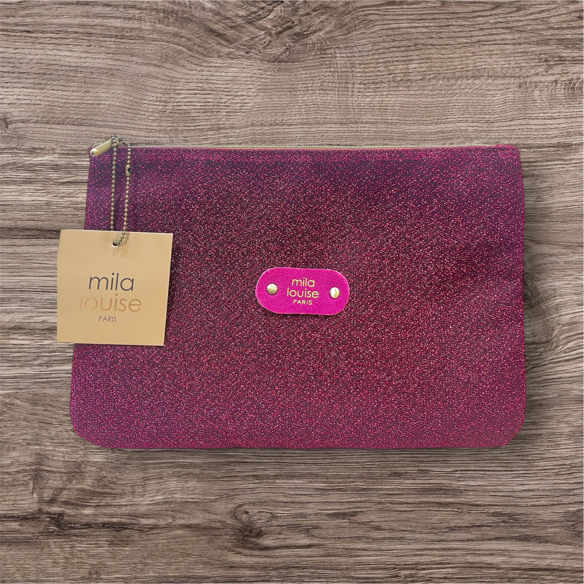 Pochette Mila Louise Paloma fushia