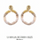 Miniature : Boucles BMPQ Palma White Jasmin