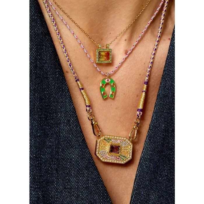 Miniature : Collier Mya-Bay Green Watermelon El Paso