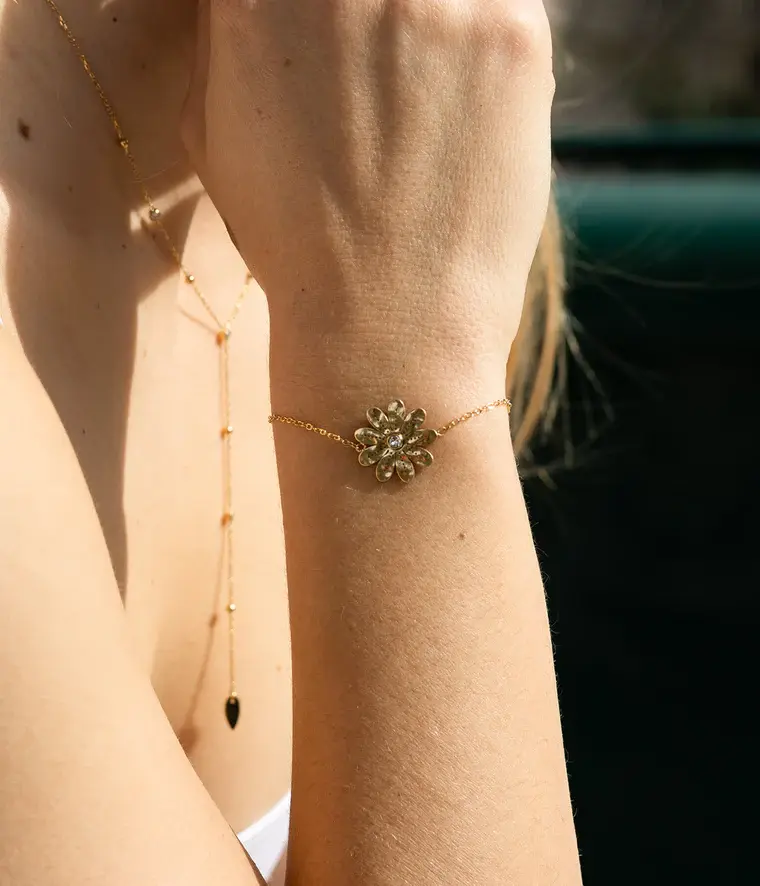 Miniature : Bracelet Zag Bijoux Blomst