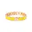 Miniature : Bracelet Simone à Bordeaux Colormind jaune pepsi