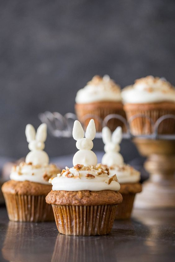 Easter Bunny Cupcakes