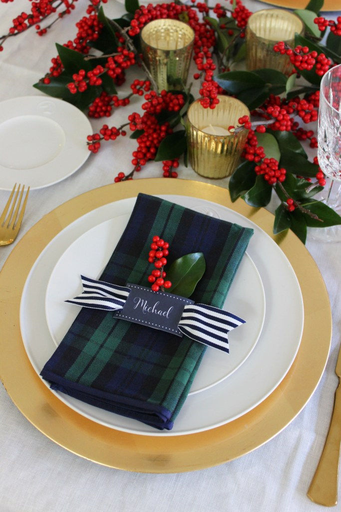 Christmas with a touch of colour
