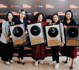With Cinta Laura Kiehl, Mira Lesmana, Gina S. Noer and Ankatama at Future is Female photo 