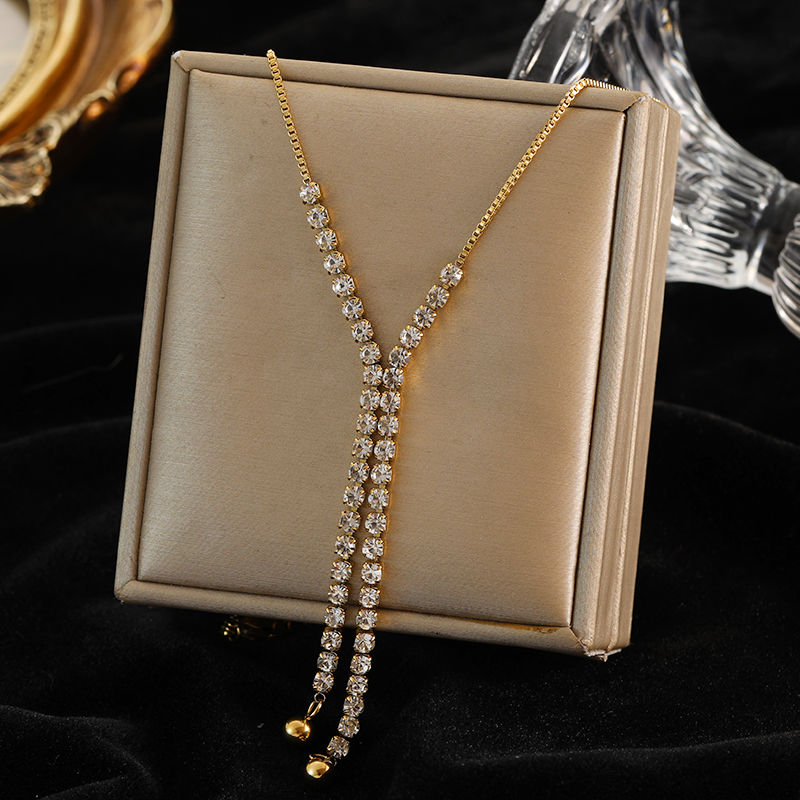 Thumbnail: EILIECK 316L Stainless Steel Gold Color Hollow Ball Beads Pendant Necklace For W