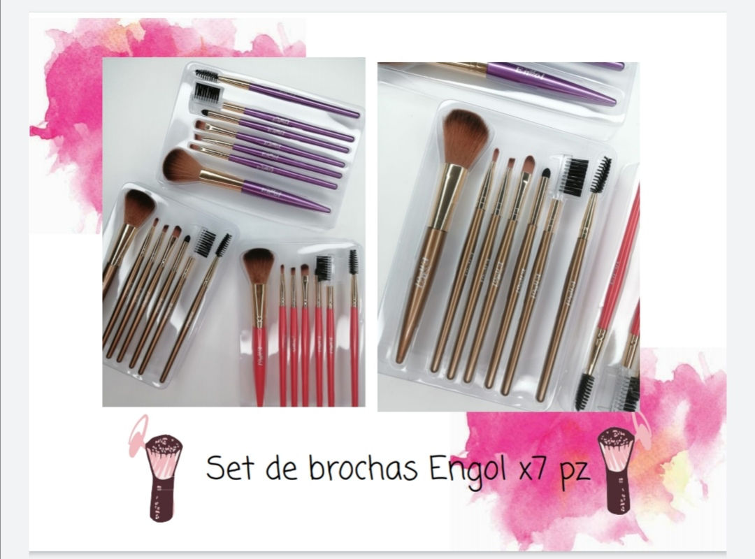 Set de brochas Engol  x7 pz